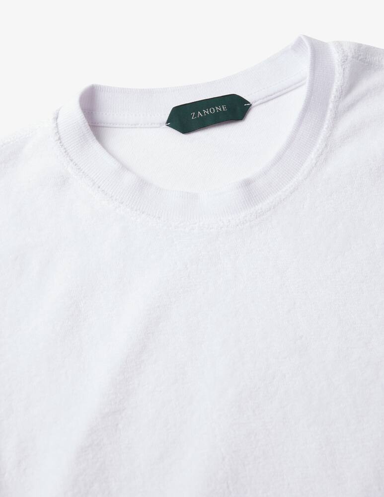 rinascente Slowear ZANONE - Regular fit t-shirt in terry jersey
