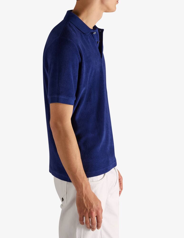 rinascente Slowear Zanone Regular fit polo shirt in terry jersey