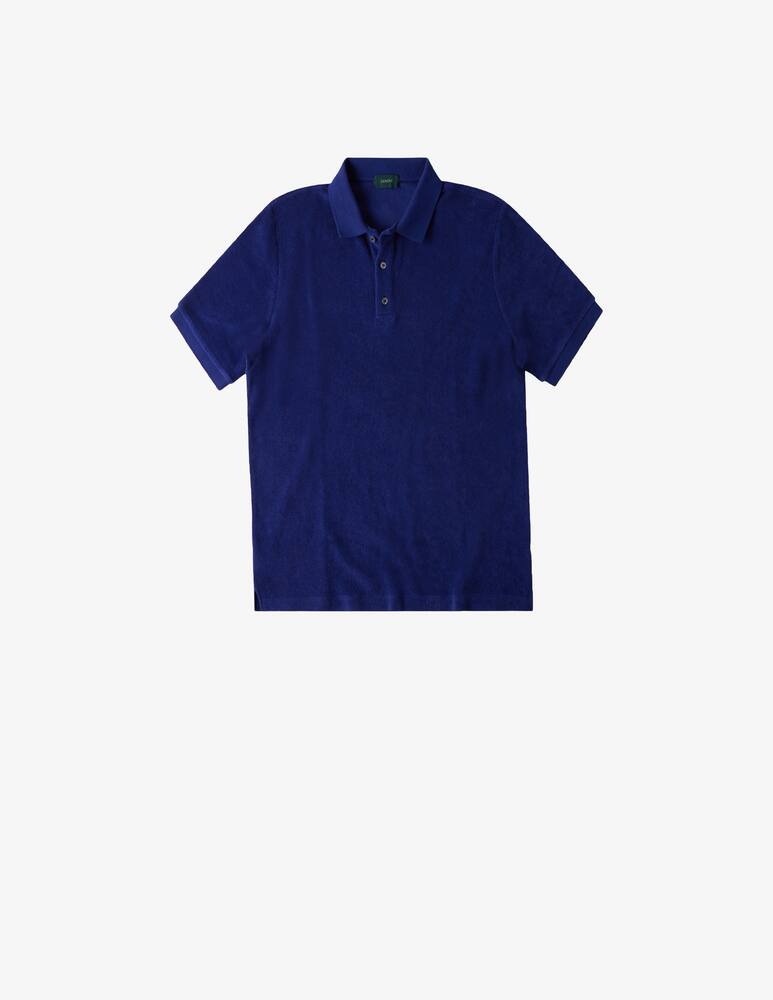 rinascente Slowear Zanone Regular fit polo shirt in terry jersey