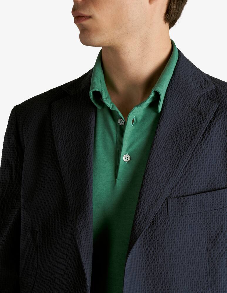 rinascente Slowear Zanone Polo slim fit in IceCotton organico 