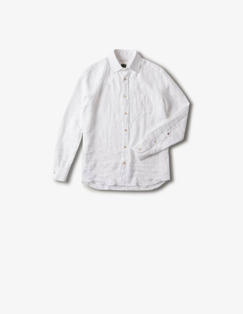 Slowear Glanshirt Camicia regular fit in lino - immagine 6 Slowear Glanshirt Camicia regular fit in lino - immagine 6