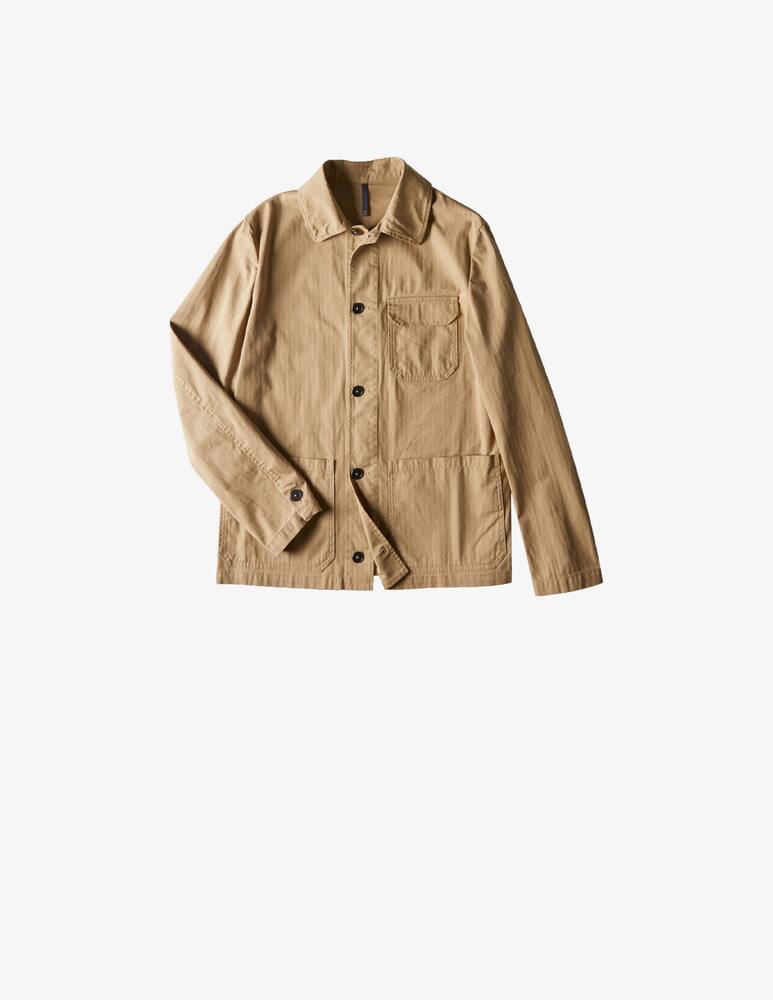 rinascente Slowear Montedoro Blusa regular fit in chevron di cotone 