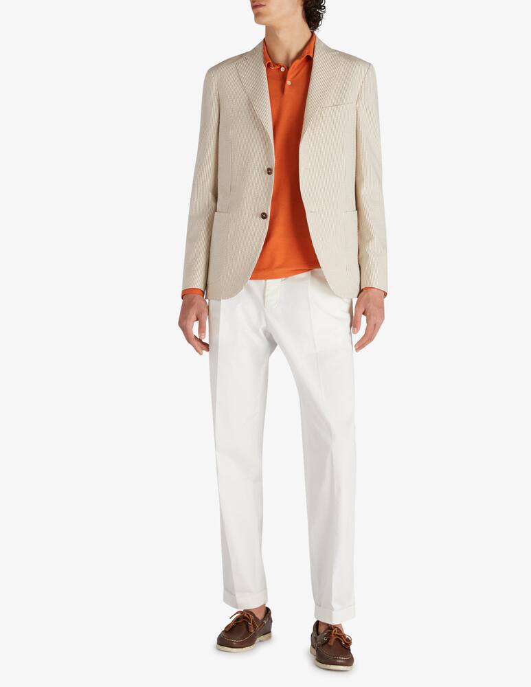 rinascente Slowear Montedoro Giacca regular fit in seersucker 