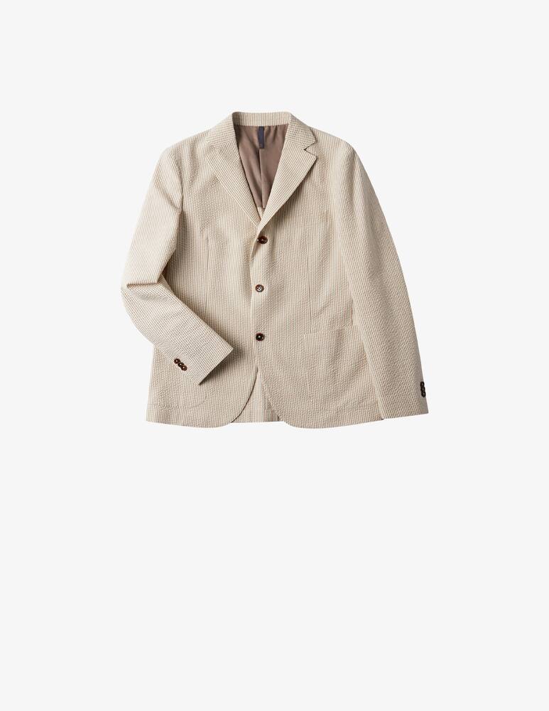 rinascente Slowear Montedoro Giacca regular fit in seersucker 