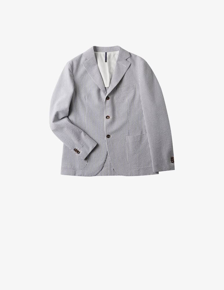 Slowear Montedoro Giacca regular fit in seersucker - immagine 6 Slowear Montedoro Giacca regular fit in seersucker - immagine 6