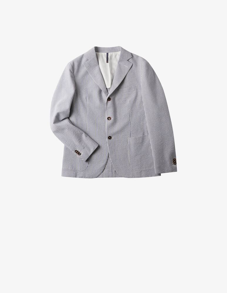 rinascente Slowear Montedoro Giacca regular fit in seersucker 