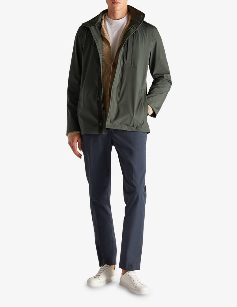 rinascente Slowear Montedoro Giubbino regular fit in tekno jersey 