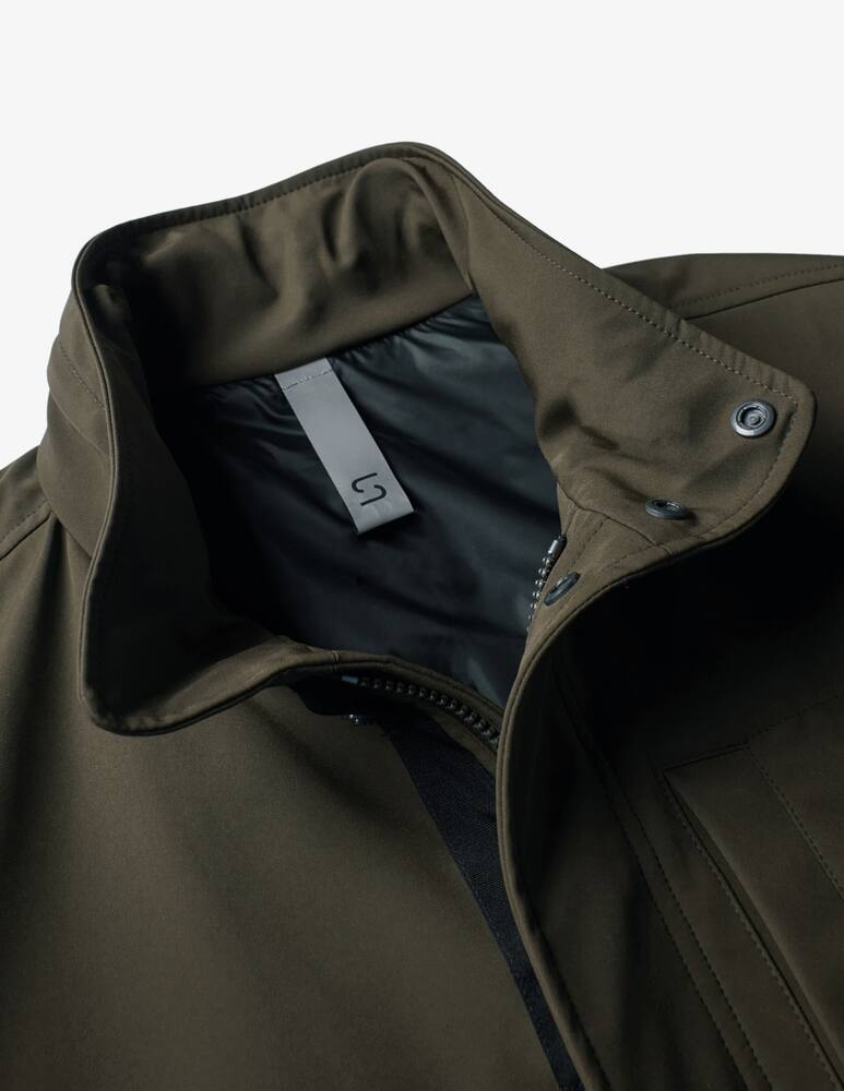 rinascente Slowear Montedoro Giubbino regular fit in tekno jersey 