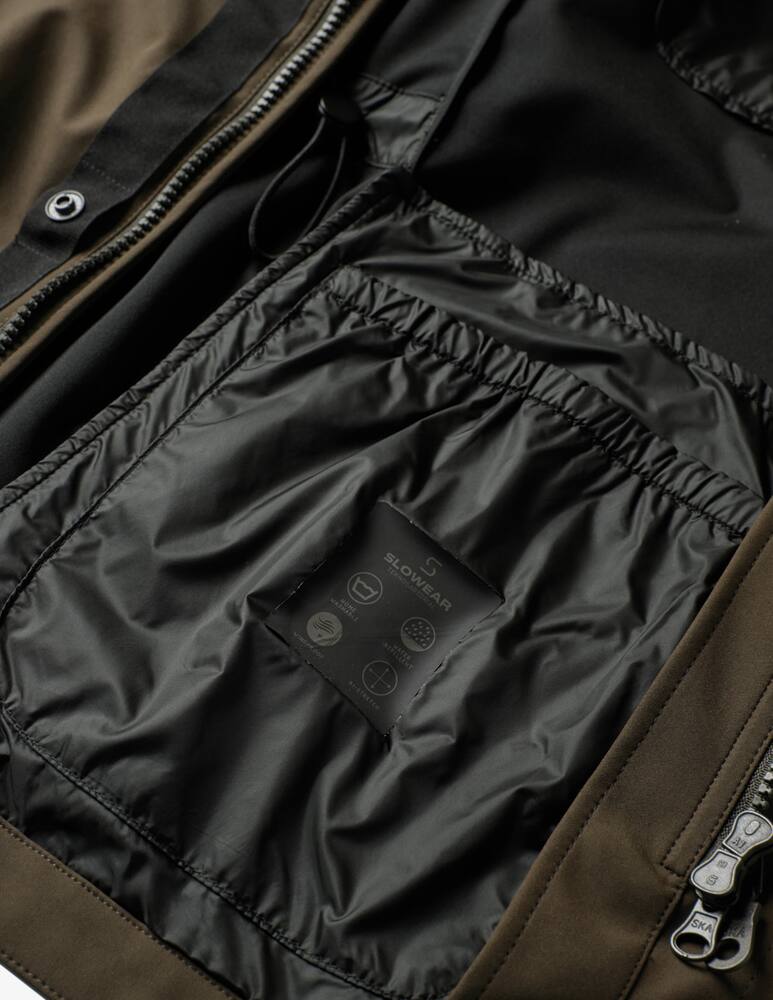 rinascente Slowear Montedoro Giubbino regular fit in tekno jersey 