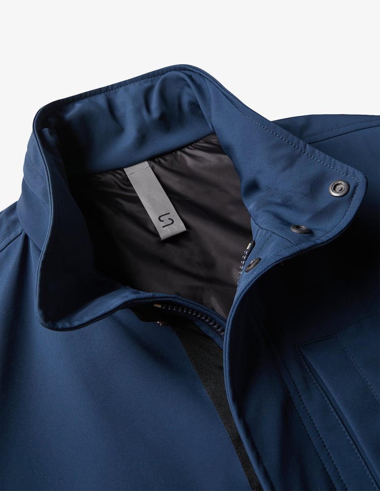 rinascente Slowear Montedoro Regular fit jacket in tekno jersey 