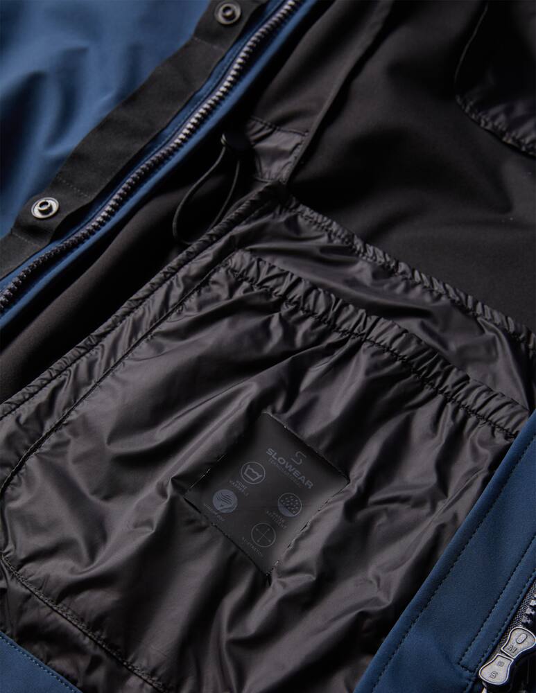 rinascente Slowear Montedoro Regular fit jacket in tekno jersey 