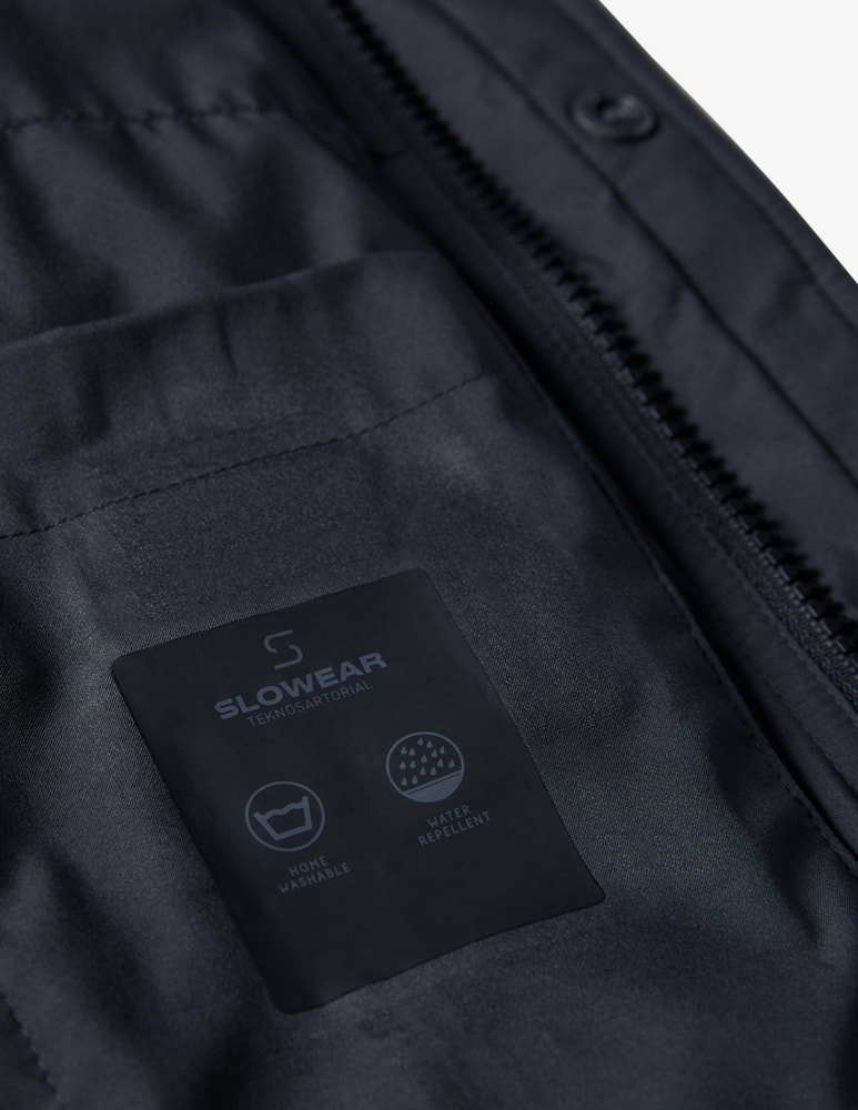 rinascente Slowear Montedoro Regular fit field jacket in technical fabric 