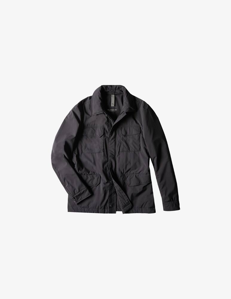 rinascente Slowear Montedoro Regular fit field jacket in technical fabric 