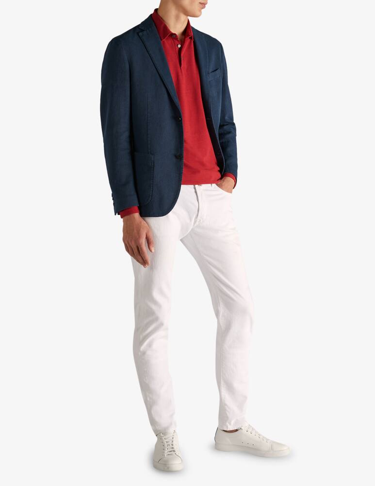 rinascente Slowear Slim-fit organic IceCotton polo shirt