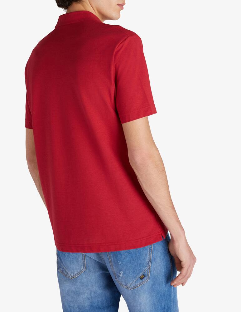 rinascente Slowear Zanone Polo slim fit in IceCotton organico 