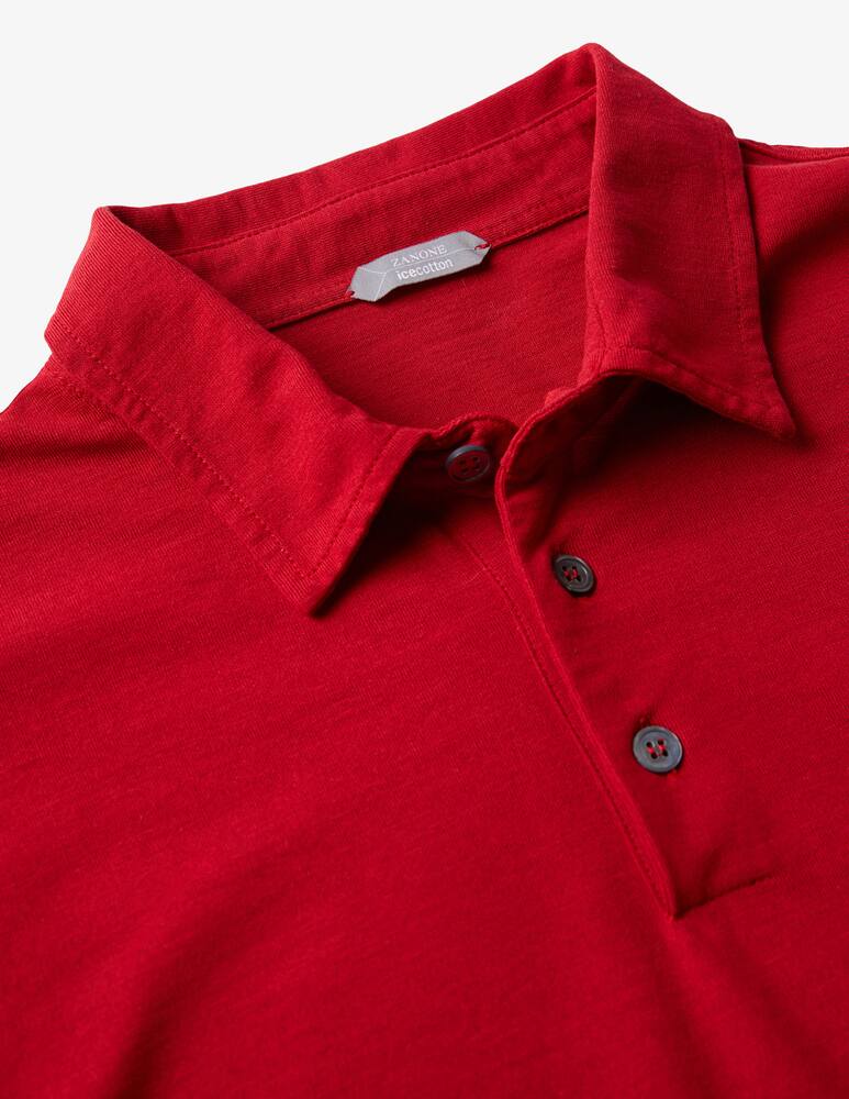 rinascente Slowear Zanone Polo slim fit in IceCotton organico 