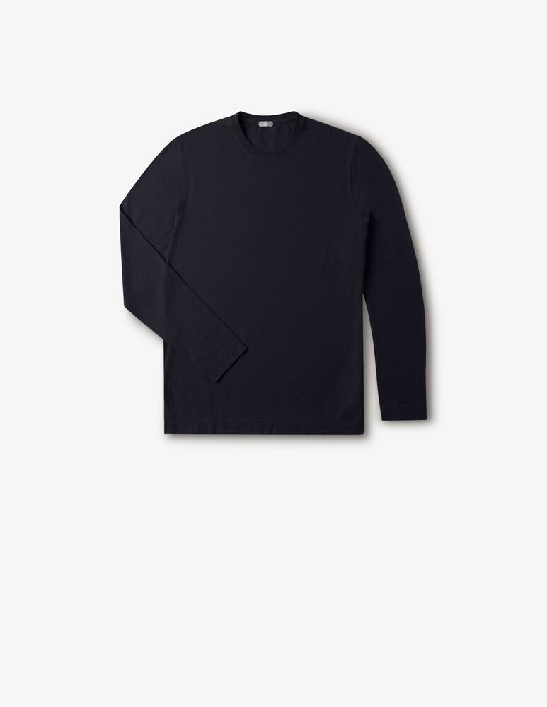 rinascente Slowear Zanone T-shirt manica lunga slim fit  in IceCotton organico