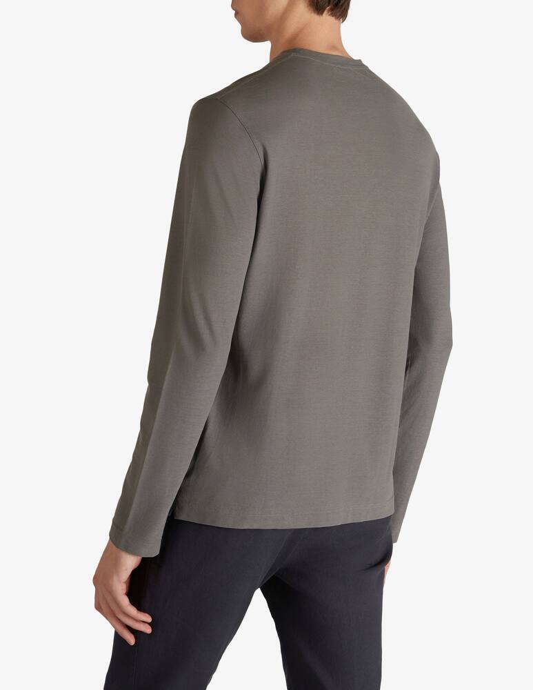 rinascente Slowear Zanone T-shirt manica lunga slim fit  in IceCotton organico