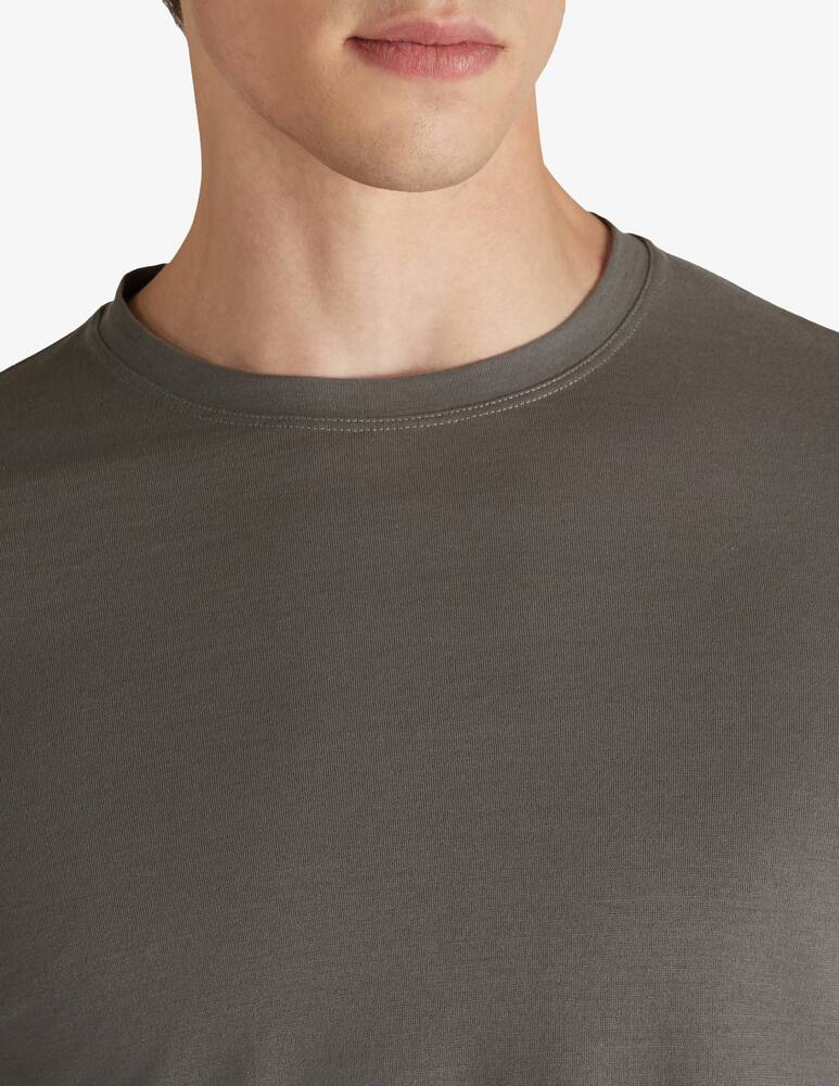 rinascente Slowear Zanone T-shirt manica lunga slim fit  in IceCotton organico