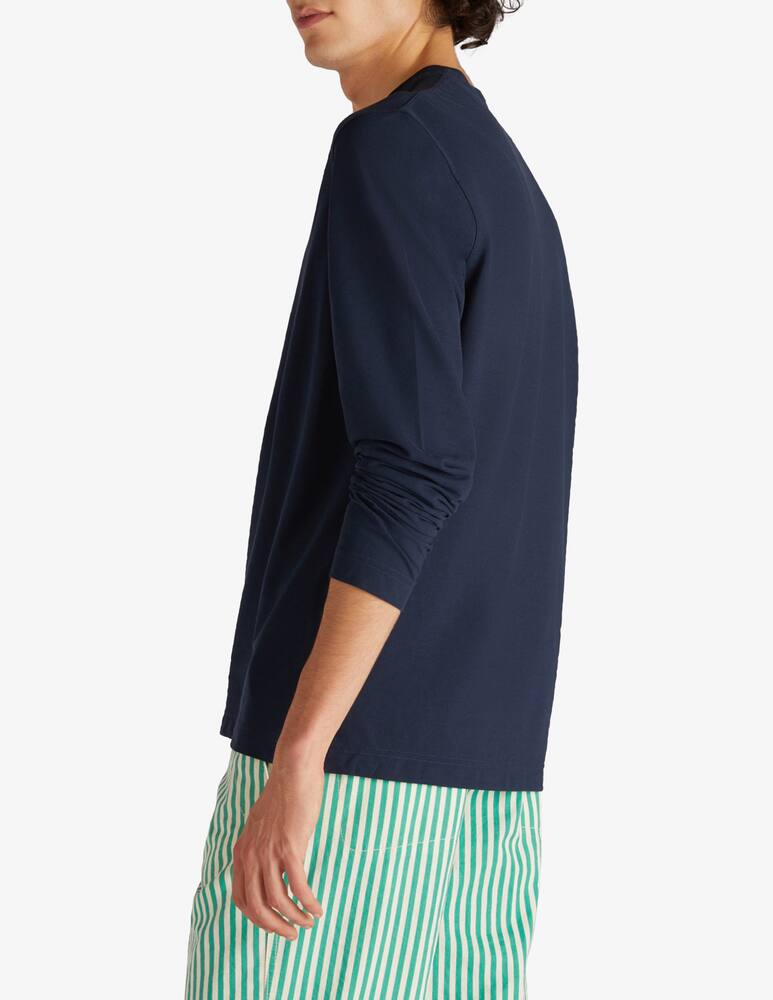 rinascente Slowear Zanone T-shirt manica lunga slim fit  in IceCotton organico