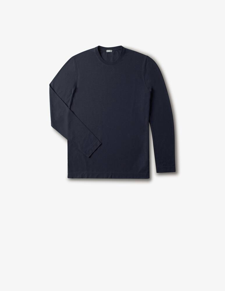 rinascente Slowear Zanone T-shirt manica lunga slim fit  in IceCotton organico