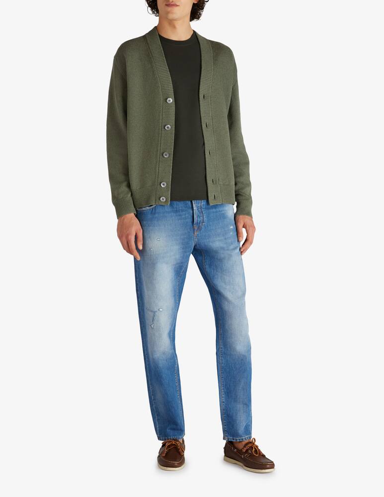 rinascente Slowear Zanone T-shirt manica lunga slim fit  in IceCotton organico