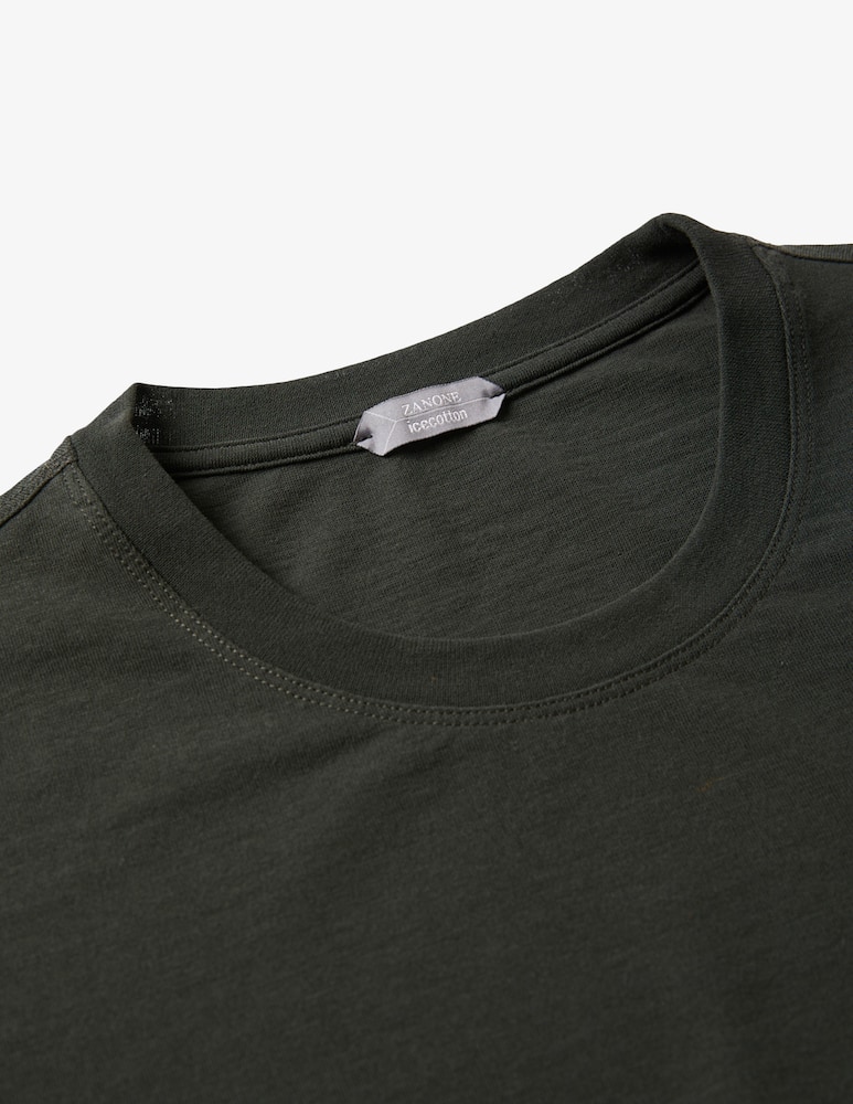 Slowear Slim fit organic IceCotton T-shirt - picture 5
