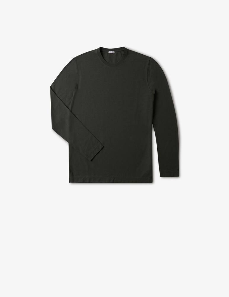 rinascente Slowear Zanone T-shirt manica lunga slim fit  in IceCotton organico