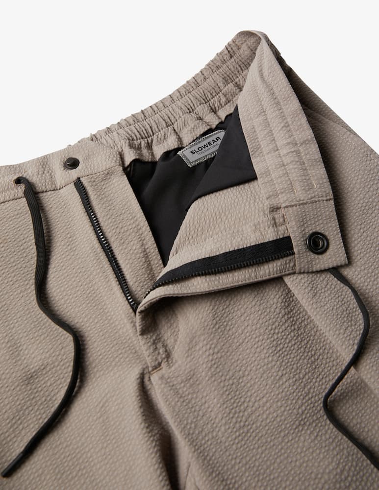 Slowear INCOTEX - Regular fit Tekno seersucker trousers - picture 5 Slowear INCOTEX - Regular fit Tekno seersucker trousers - picture 5