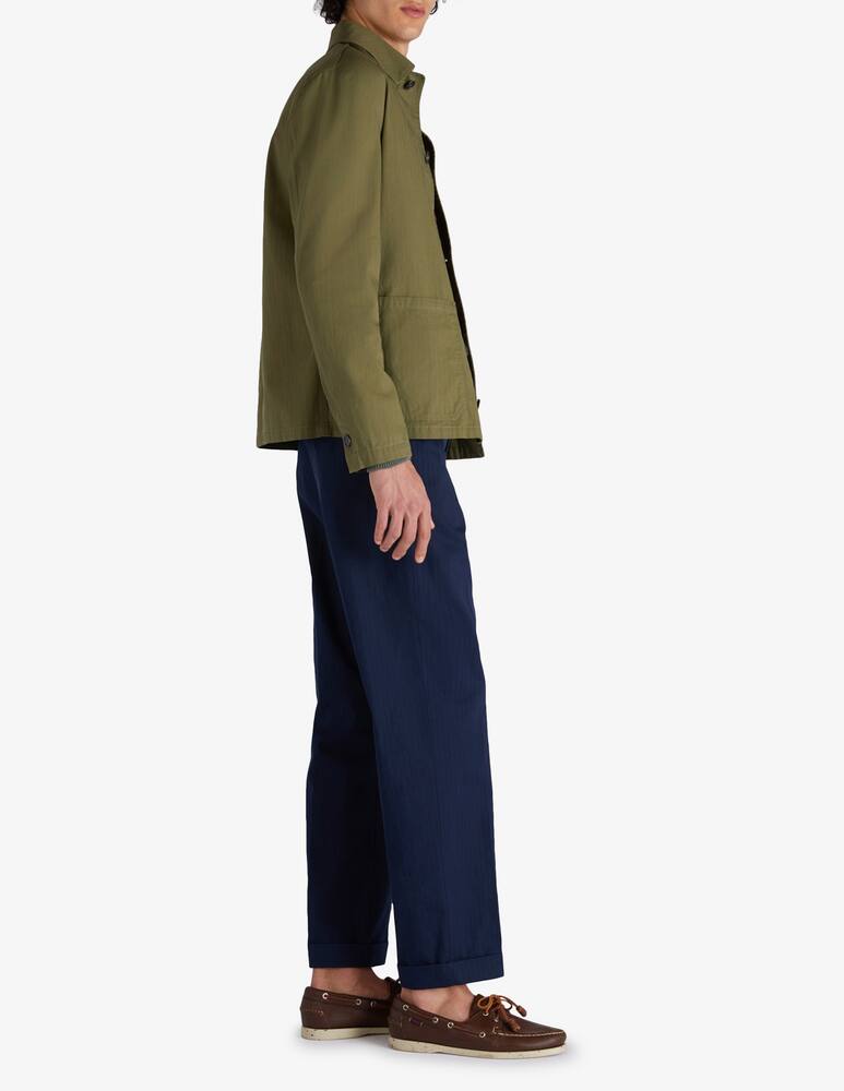 rinascente Slowear INCOTEX -  Regular fit herringbone cotton trousers