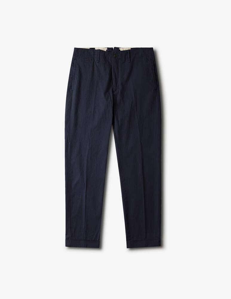 rinascente Slowear INCOTEX -  Regular fit herringbone cotton trousers