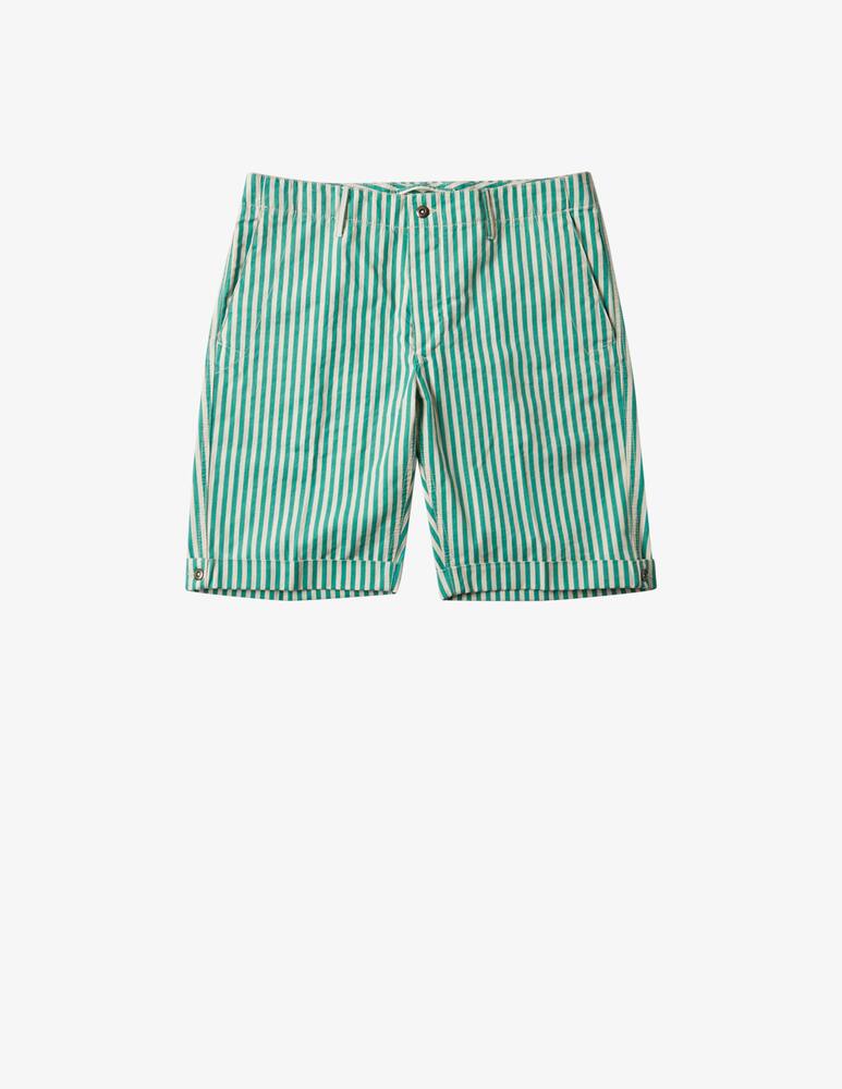 rinascente Slowear Incotex Regular fit multi striped cotton bermuda shorts 