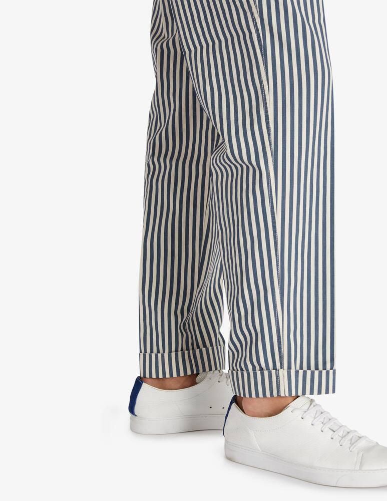 rinascente Slowear INCOTEX - Regular fit trousers in multi striped cotton