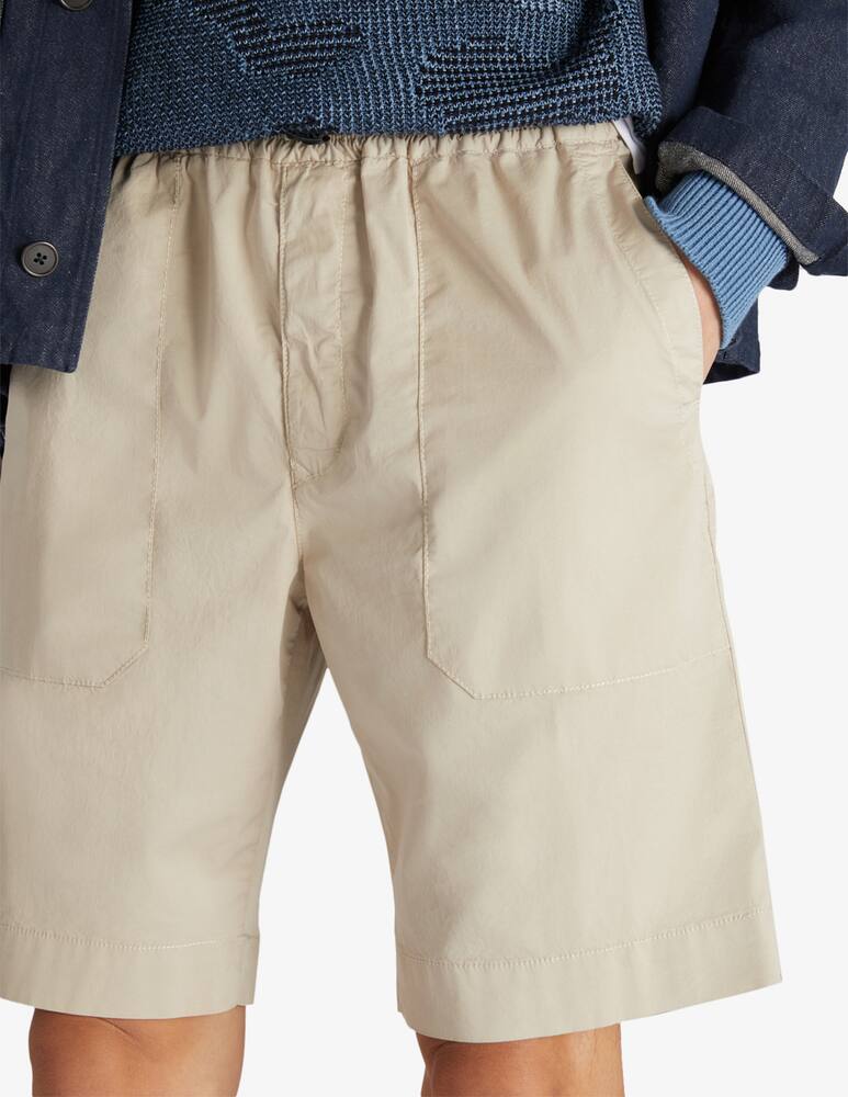 rinascente Slowear INCOTEX - Regular fit bermuda shorts superlight cotton gabardine