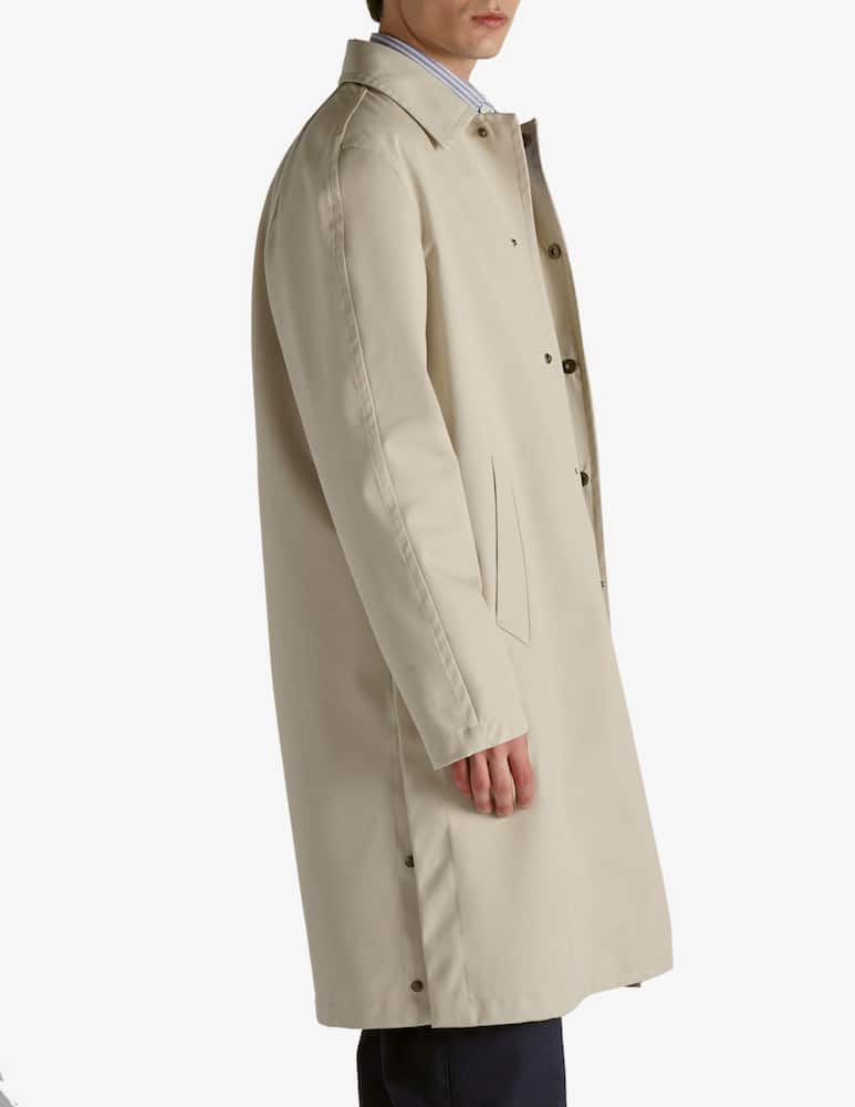 rinascente Slowear Montedoro Relaxed fit cotton water repellent technical coat 