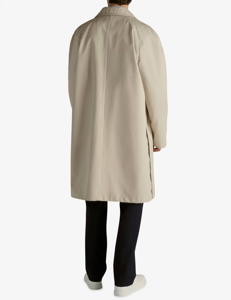 rinascente Slowear Montedoro Relaxed fit cotton water repellent technical coat 