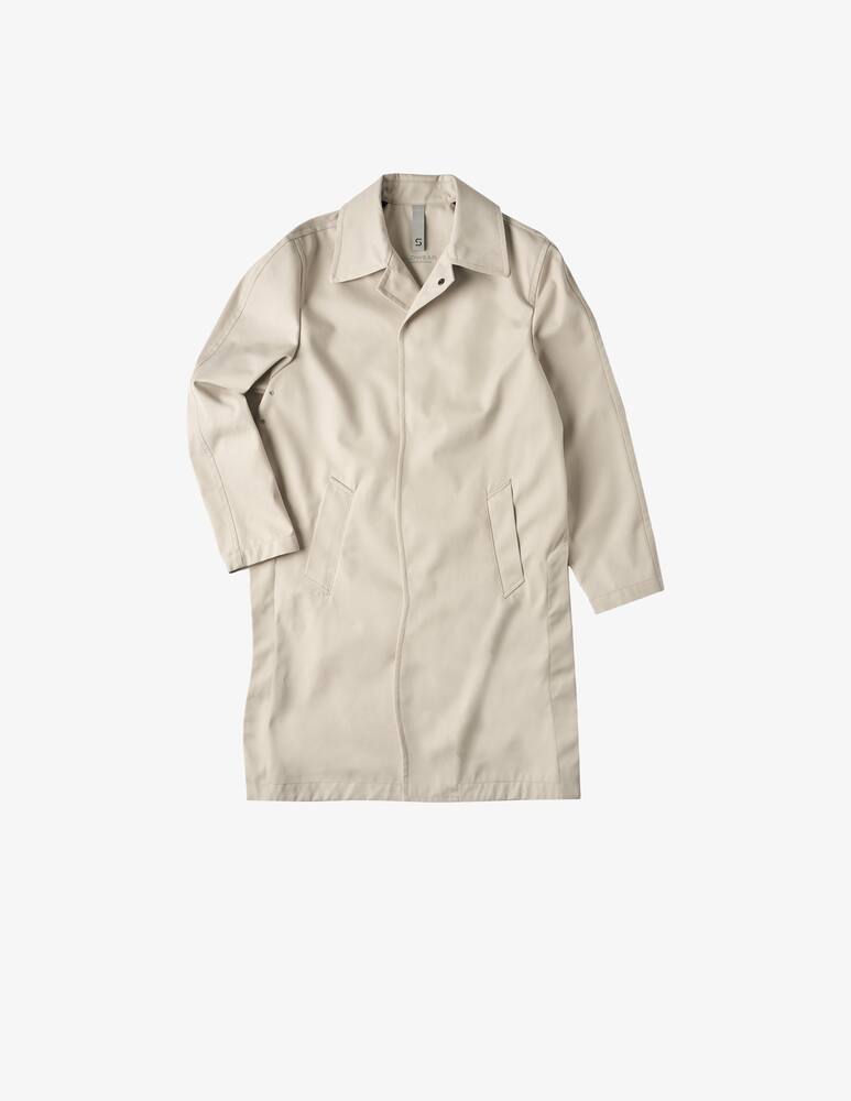 rinascente Slowear Montedoro Relaxed fit cotton water repellent technical coat 