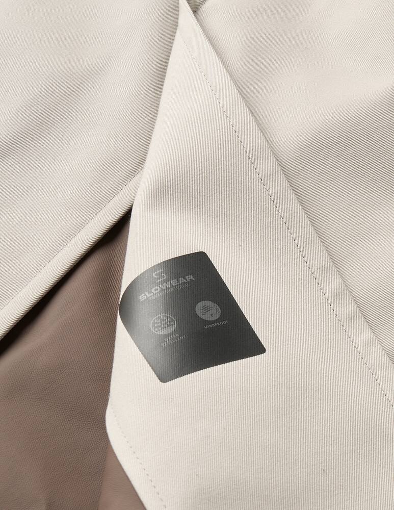 rinascente Slowear Montedoro Relaxed fit cotton water repellent technical coat 