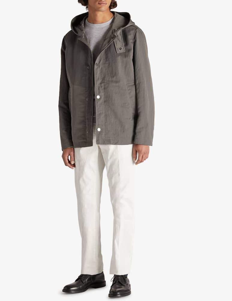 rinascente Slowear Montedoro Relaxed fit short parka in technical fabric 