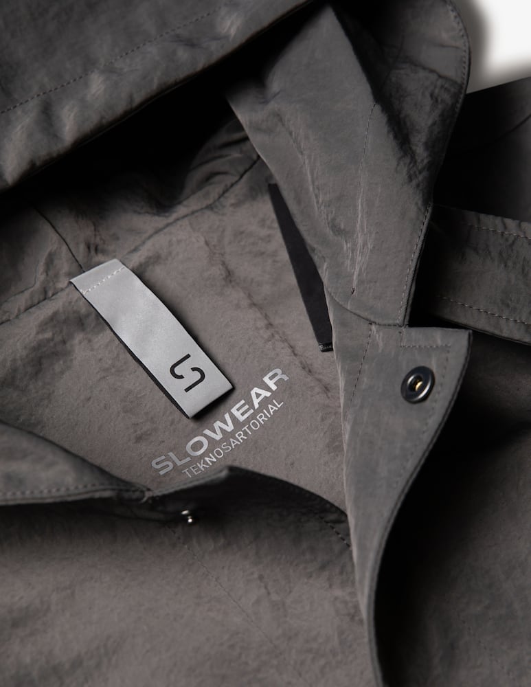 rinascente Slowear Montedoro Relaxed fit short parka in technical fabric 