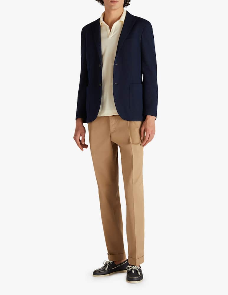 rinascente Slowear INCOTEX - Balloon fit trousers in certified Royal Batavia
