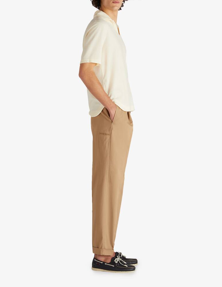 rinascente Slowear INCOTEX - Balloon fit trousers in certified Royal Batavia