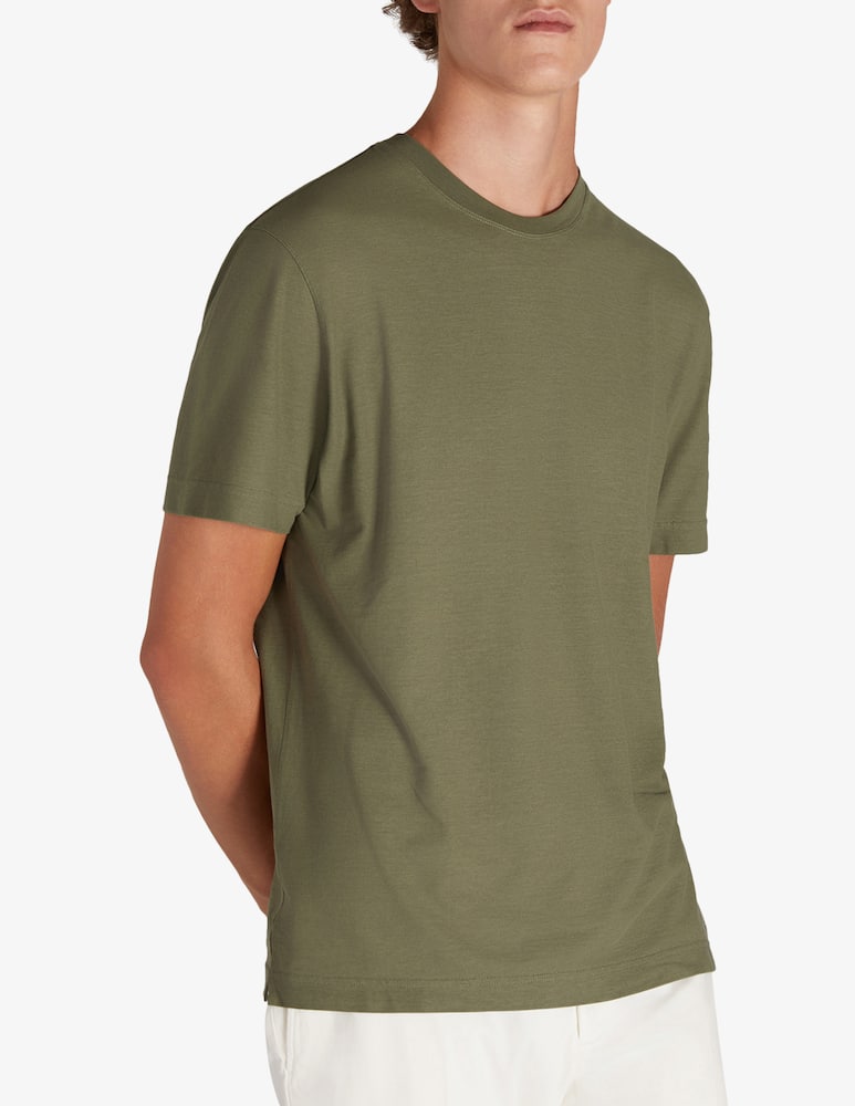 rinascente Slowear Zanone T-shirt slim fit in IceCotton certificato