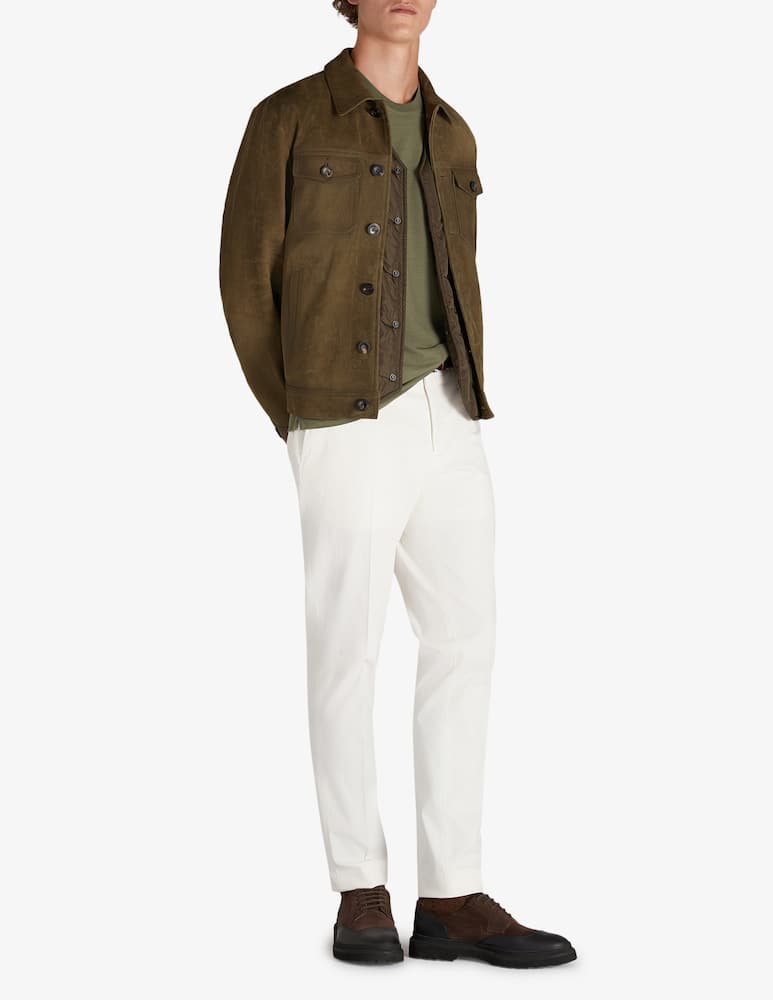 rinascente Slowear Zanone T-shirt slim fit in IceCotton certificato