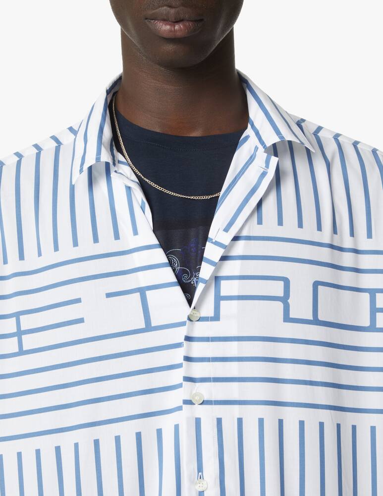 rinascente ETRO Camicia bowling m/m - bianco