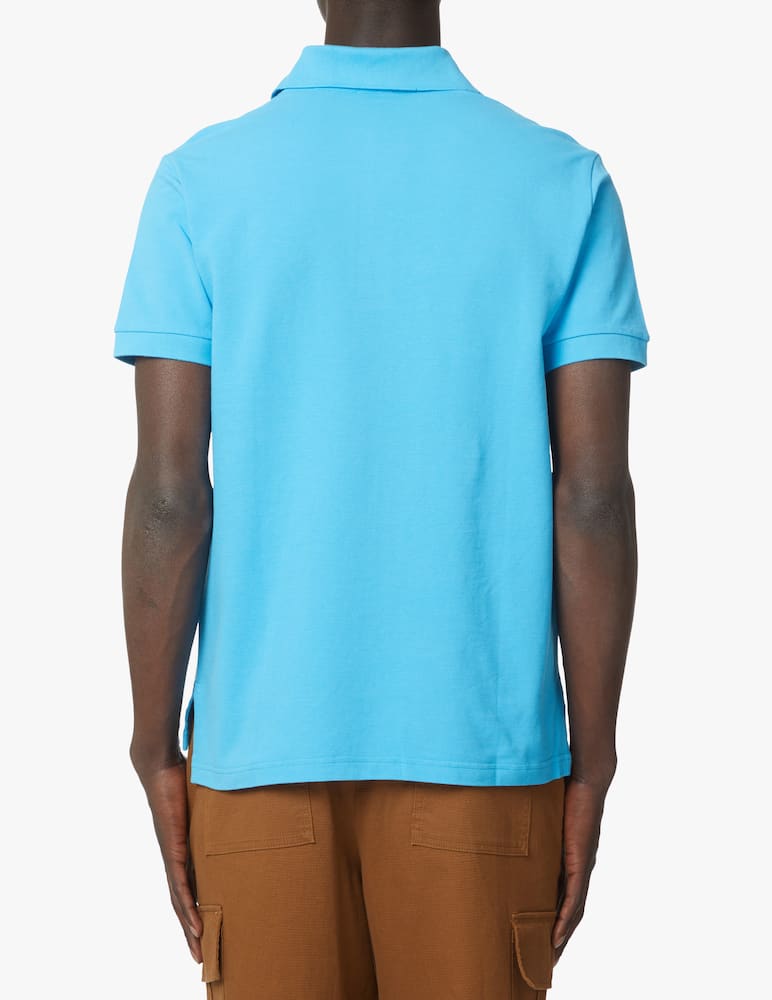 rinascente ETRO Printed details short sleeve polo - light blue