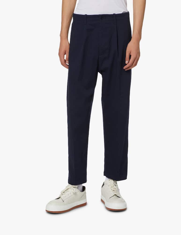 rinascente ETRO Pantalone con pinces - Blu