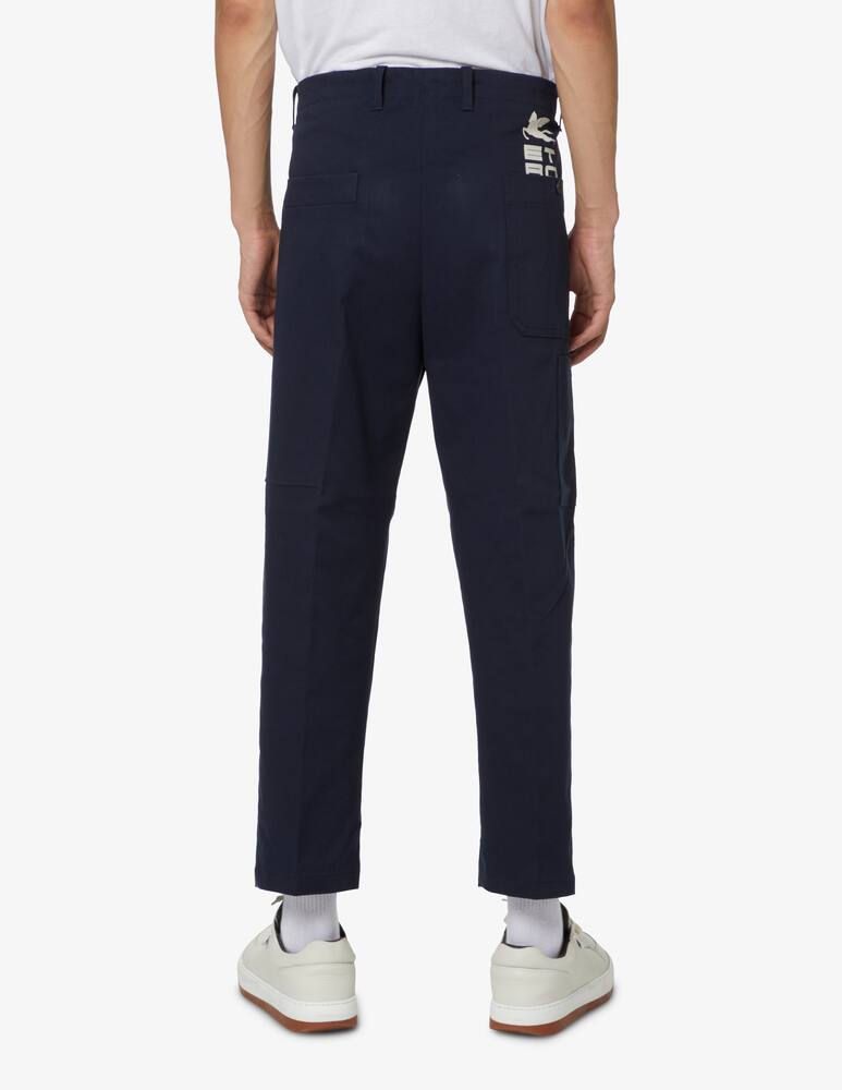 ETRO Pantalone con pinces - Blu - immagine 3 ETRO Pantalone con pinces - Blu - immagine 3