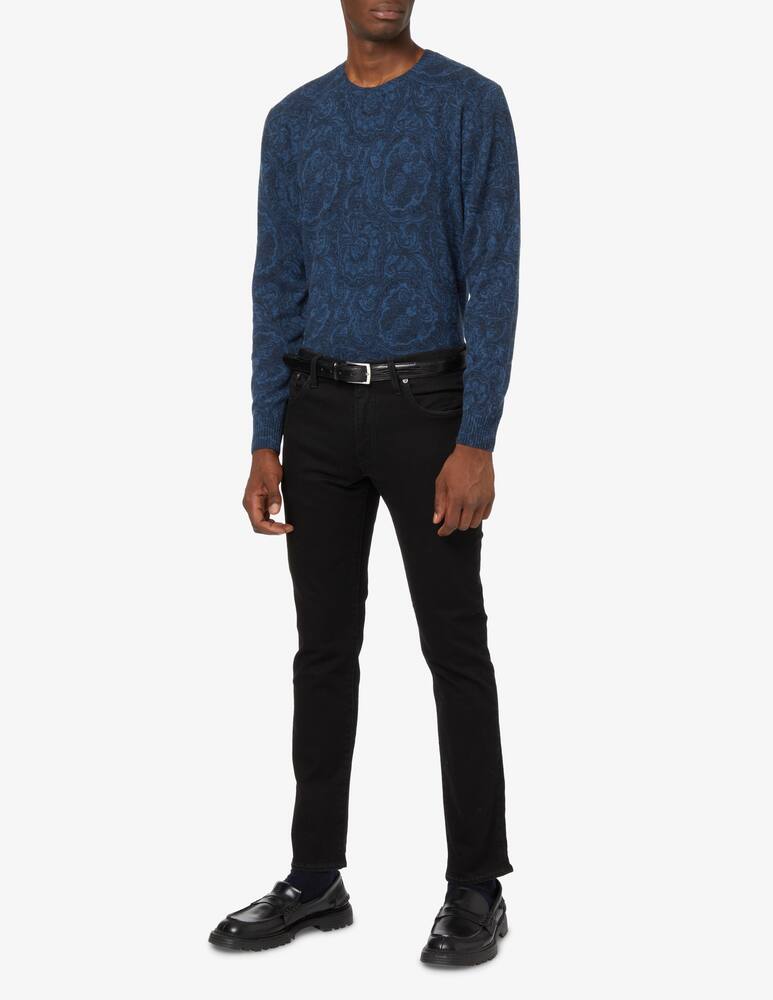 rinascente ETRO Maglia girocollo in lana - Blu