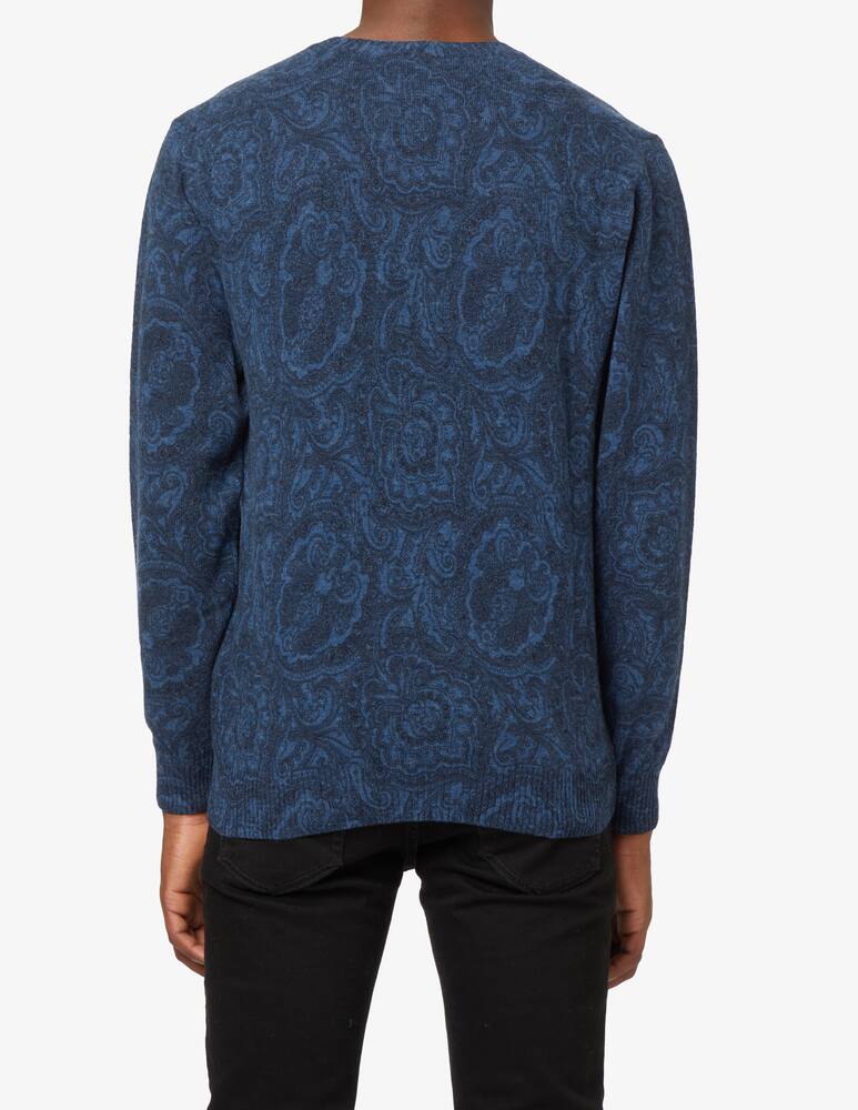 rinascente ETRO Maglia girocollo in lana - Blu